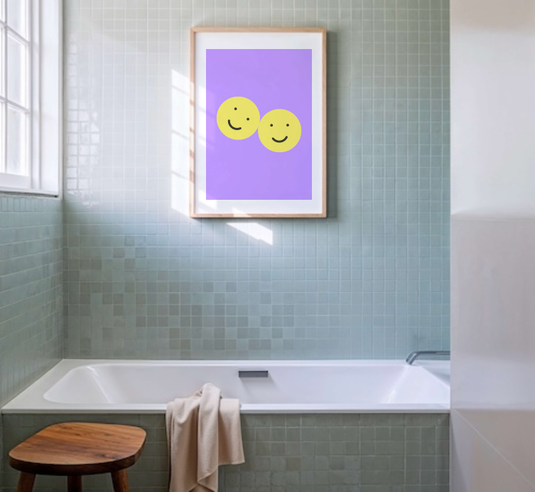 Smiley Faces Vertical